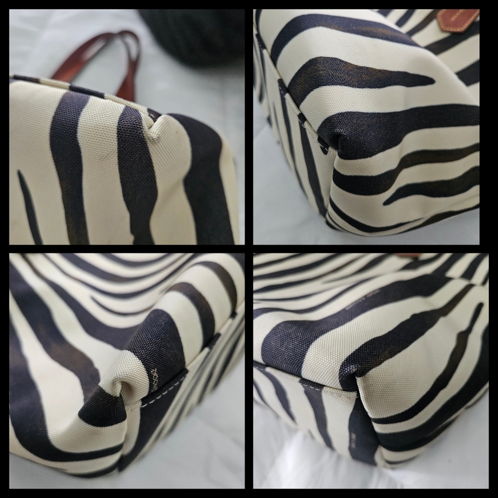 Dooney & Bourke Zebra Tote - Picture 10 of 11